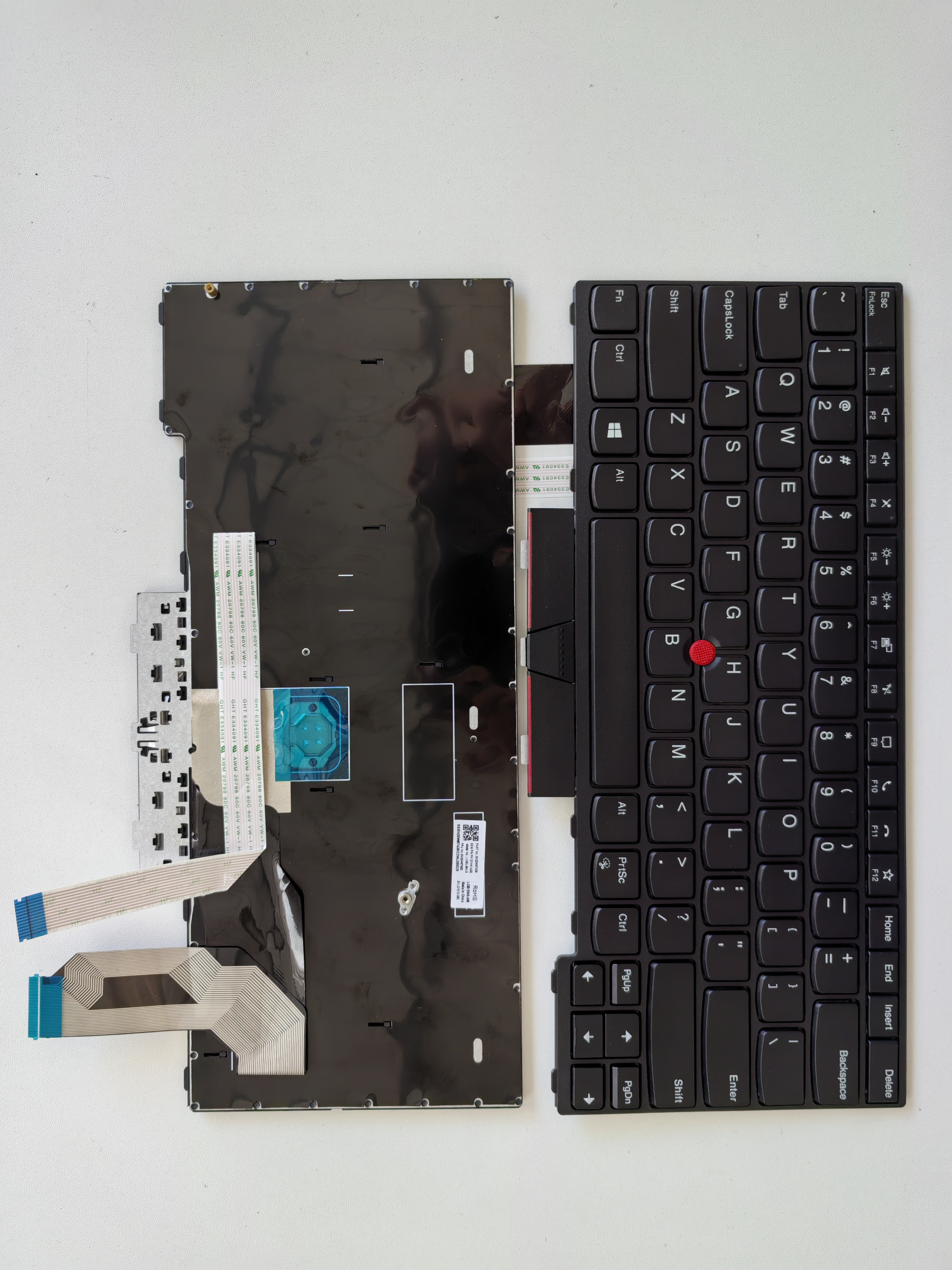 Picture of New Replacement Laptop Keyboard For IBM L14/L14 GEN1 SK full light/L14 GEN2 BLACK FRAME BLACK (OEM) US Layout